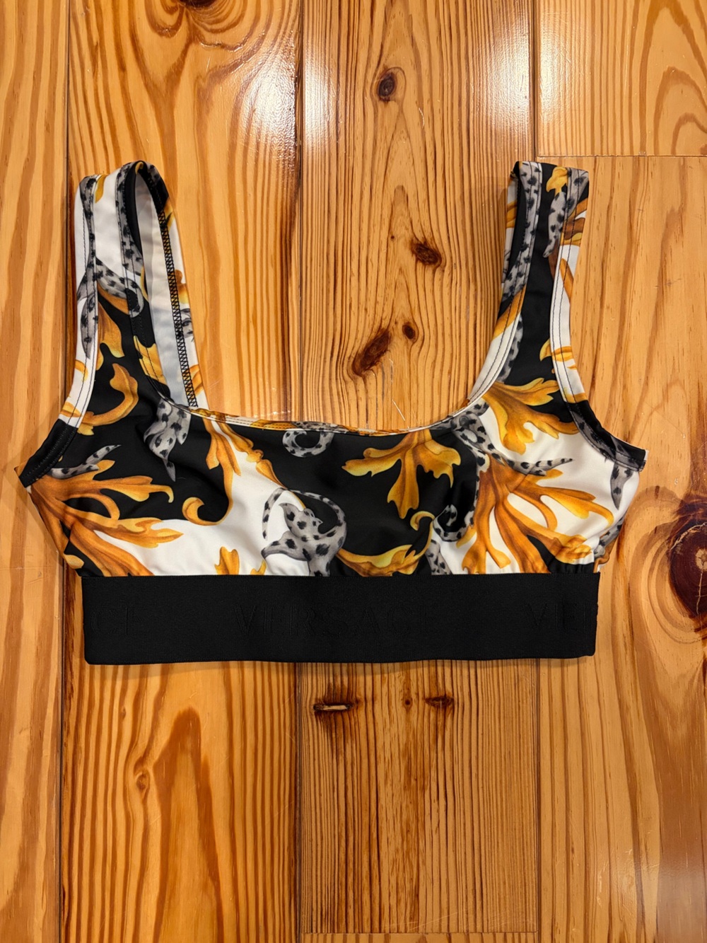 Versace Barocco Acanthus Sporty Top